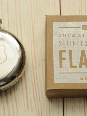 Put Some Hair On Your Chest 5 Oz. Flask Design By Izola