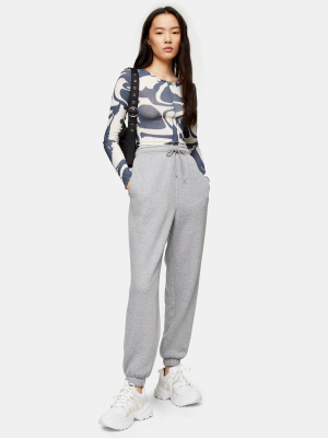 Tall Gray Marl 90s Oversized Sweatpants