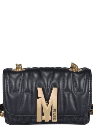 Moschino M Padded Mini Shoulder Bag