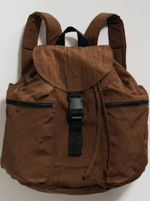 Large Sport Backpack - Brown
