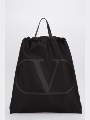 Valentino Vlogo Detail Backpack