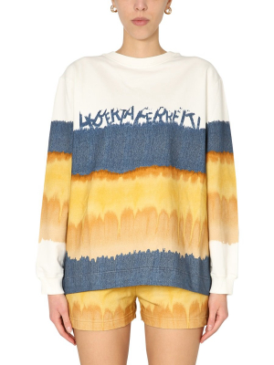 Alberta Ferretti Tie Dye Print Sweatshirt