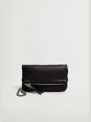 Chain Leather Bag