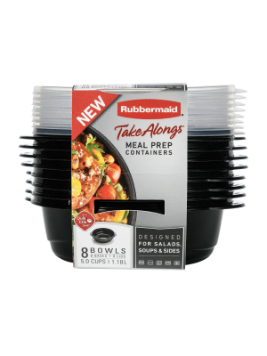 Rubbermaid 16pc Takealongs Meal Prep Containers Set