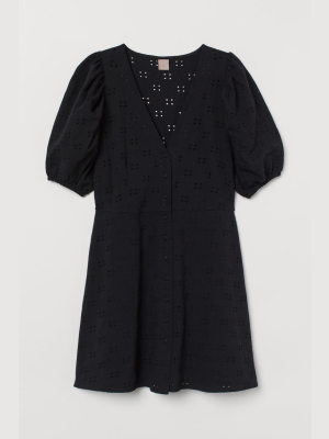 H&m+ Puff-sleeved Dress