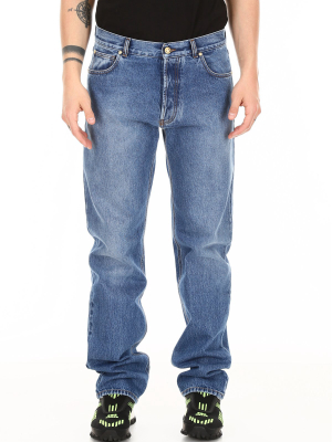 Versace Straight-leg Denim Jeans