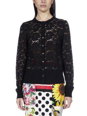 Dolce & Gabbana Lace Cardigan