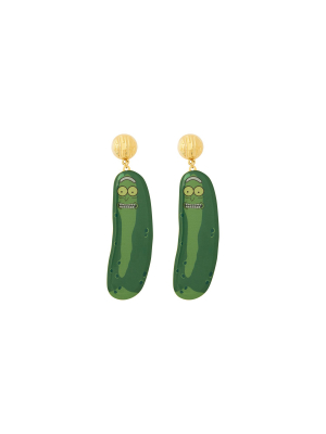 Pickle Rick Earrings