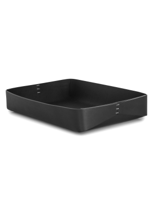 Oscar Maschera - Rectangular Tray 1 - Black/black