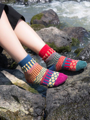 Beautiful Pattern Winter Thermal Socks