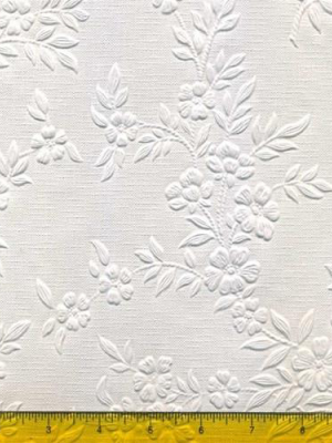 Anaglypta Original Portland Embossed Paintable Wallpaper By Burke Decor