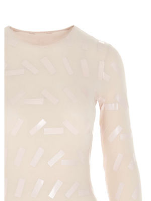 Maison Margiela Tape Embellished Bodysuit