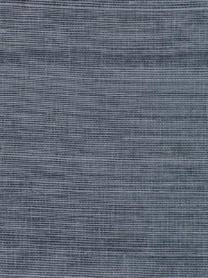 Indigo Grasscloth Wallpaper