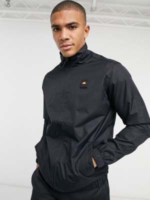 Ellesse Lazzarato Zip-up Jacket In Black