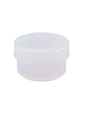 Advantus Round Clear Desk Container