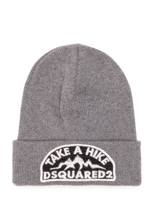 Dsquared2 Logo Patch Beanie