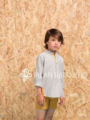 Pilar Batanero Boys Shorts - Mustard