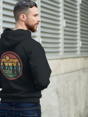 Men's Camper Coin (back Print) Hoodie