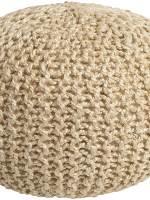 Bermuda Knitted Pouf