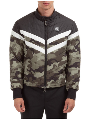 Neil Barrett Camouflage Print Padded Jacket