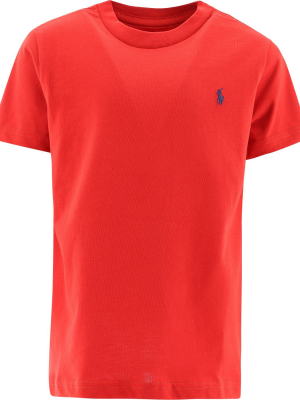 Ralph Lauren Kids Logo Embroidered T-shirt
