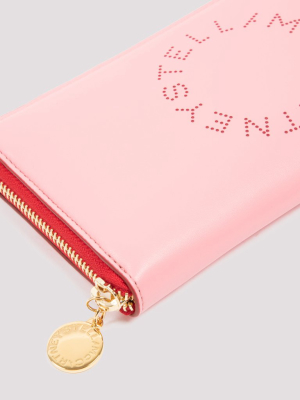 Stella Mccartney Logo Continental Wallet