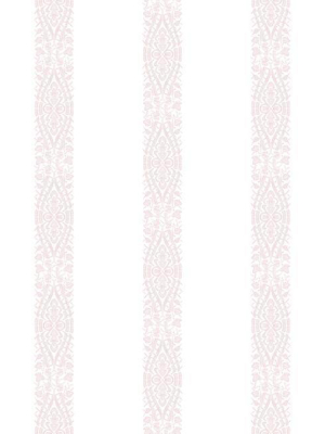 Ballerina Stripe Wallpaper In Pink From The A Perfect World Collection By York Wallcoverings