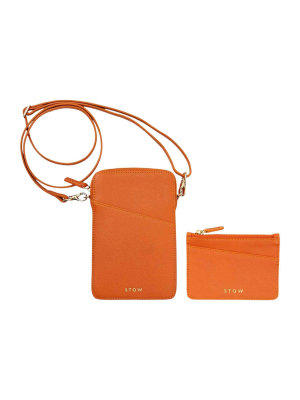 Crossbody Phone Wallet & Coin Purse Bundle