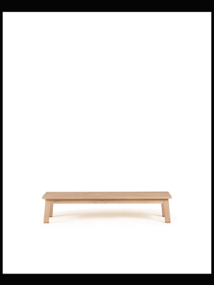 Two Seater Low Bench