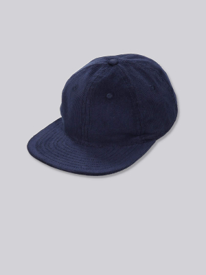 Corduroy Baseball Cap Navy