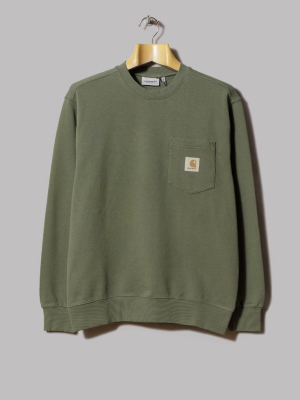 Carhartt Pocket Sweatshirt (dollar Green)