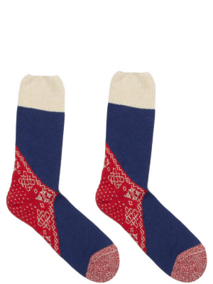 96 Yarns Heel Bandana Socks