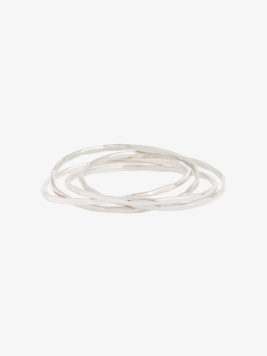 Four-layer Interlocking Ring