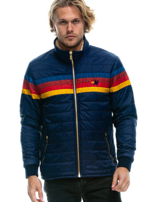 Men's 4 Stripe Jacket - Navy