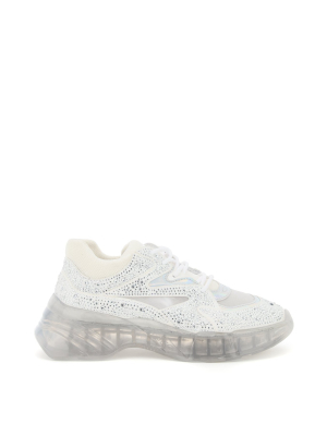 Pinko Oversized Crystal Embellished Sneakers