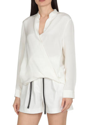 3.1 Phillip Lim Draped Blouse