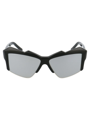 Philipp Plein Jagged Frame Sunglasses