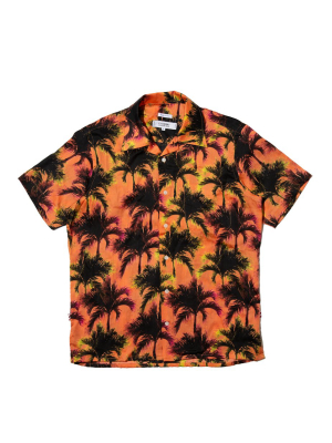 Amboy Shirt - Peach Palm