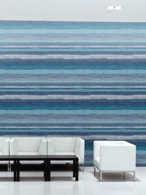 Tempra Wallpaper In Blue From The Design Digest Collection By York Wallcoverings