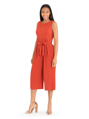 Harper Scuba Cropped Jumpsuit