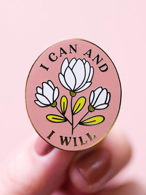 I Can & I Will Pin