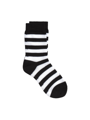 Verna Socks White/black