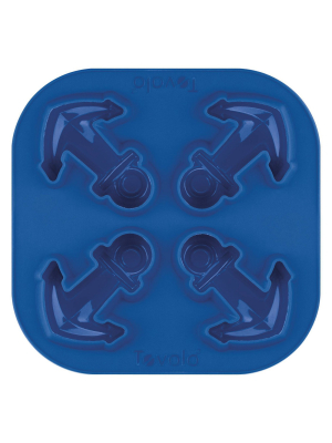 Tovolo Novelty Ice Molds Anchor Stratus Blue