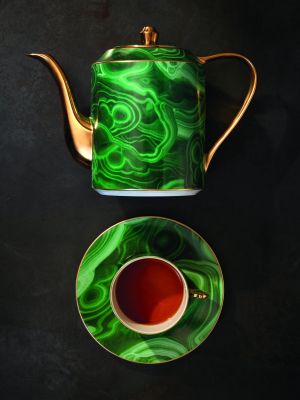 Malachite Teapot