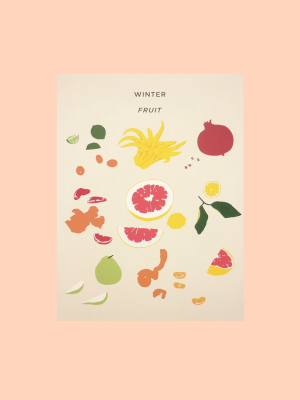 Winter Fruit Print