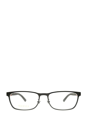 Gucci Eyewear Rectangular Frame Glasses