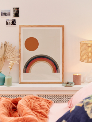 Gigi Thomas Designs Nostalgia Rainbow Art Print