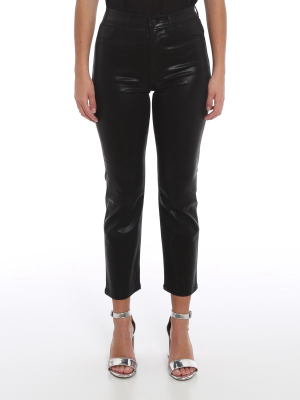 J Brand Alma High-rise Straight Leg Jeans