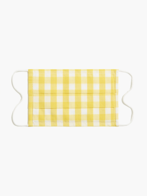 Kids' Single Nonmedical Face Mask In Gingham