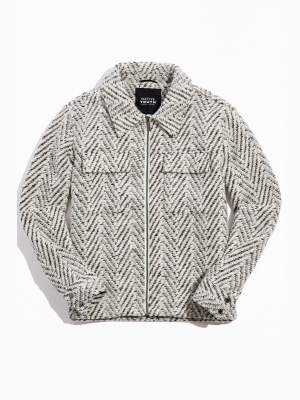 Native Youth Silas Brushed Herringbone Jacket